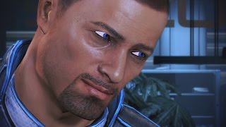 Mass Effect 3 Steve Cortez Gay Romance Complete All Scenes [upl. by Ecniv]