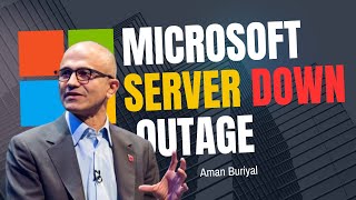 Microsoft Server Outage Global Impact on Flights Hospitals and Banks [upl. by Marnia]