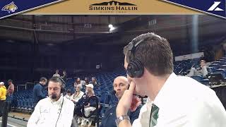 Montana State Mens Basketball vs Green Bay Phoenix  Behind the Mic [upl. by Einram]