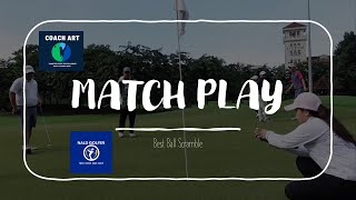 MATCH PLAY HOLE4 to HOLE9 BEST BALL SCRAMBLE FINAL [upl. by Fiora]