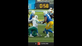 Jaelan Phillips with a Sack vs Los Angeles Chargers [upl. by Welbie179]