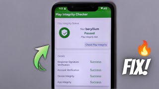 Fix Play Integrity on Any Android Device ⚙️  Pass Google Pay Netflix amp Banking Apps 💳 [upl. by Mahgirb593]