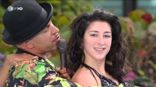 Lou Bega  Hands Up For Love ZDFFernsehgarten on tour  2016 may01 [upl. by Iviv]