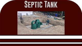 Septic System Part 1 The tank [upl. by Zetnom]