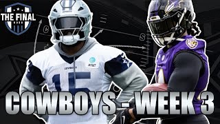 Rebound Cowboys Heading Into Week 3  More  The Final Word [upl. by Alleusnoc338]