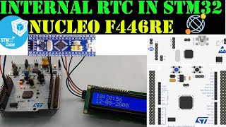 RTC in STM32  LCD 16x2  HAL  CubeMx [upl. by Bascomb]