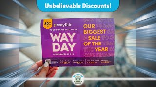 Wayfairs Way Day Unbelievable Discounts Await Shoppers This Weekend [upl. by Ayikal999]