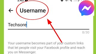 How to Change Username in Facebook Messenger  Messenger me Username kaise badle [upl. by Moreville165]