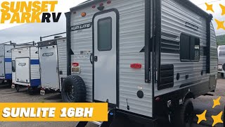 Exploring the AllNew 2024 Sunlite 16BH SPORT by Sunset Park RV [upl. by Laaspere380]