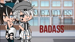 Mr And Mrs BadassGLMMPeachy Gacha’sREAD DESC [upl. by Alleynad]