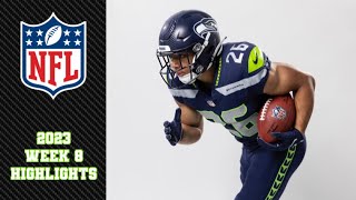 Seahawks Rookie RB Zach Charbonnet ALL TOUCHES In Week 8  2023 FULL Highlights vs Browns [upl. by Daniyal]