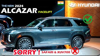 2024 HYUNDAI ने ले आया ALCAZAR FACELIFT 😍 कब लांच होने वाली है [upl. by Ahtibbat]