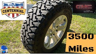 GMT400 Tech 99 Yukon Denali Centennial Dirt Commander MT 27565R18  3500 mile review Case Study [upl. by Ialda]