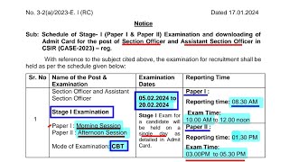 CSIR SO ASO Exam Date Announced  CSIR CASE SO ASO  IAS PCS simplified [upl. by Alrats]