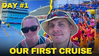 Our First Cruise Day 1  Embarkation [upl. by Atnahs936]