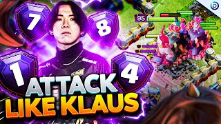 KLAUS finished RANK 1 with EASIEST  STRONGEST Strategy at TH16  Best Legend Attacks [upl. by Liris]