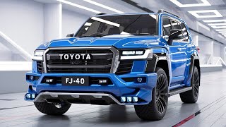 2025 Toyota Land Cruiser FJ40 4x4 SUV Unveiled  Full Review amp Performance Breakdown [upl. by Leisha423]