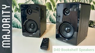 MAJORITY D40 Bluetooth Bookshelf Speakers  The Ultimate Audio Experience [upl. by Angelika851]