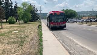 June 12th 2023 XD40 8237 on Route 40 Headed to Crowfoot Station [upl. by Vihs]