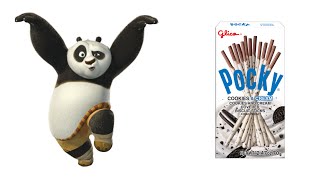 Kung Fu Panda 4 CharactersAnd Their Favourite SNACKS  Po The Chameleon Kai [upl. by Pietje]