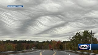 Rare cloud formation spotted in parts of NH Sunday [upl. by Ikik]