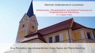 Messe zum 30jährigen Jubiläum der Bolivienhilfe am 10112024 um 1030 Uhr Pfarrer Klaus Gruber [upl. by Rodie27]