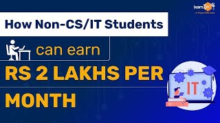 How NonCSIT Students Can Earn ₹2 LakhsMonth  SEBI IT 2025  Explained by Vidhika Mam [upl. by Eanaj682]