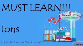 Formula of common ions you MUST LEARN Flashcards for new 91 GCSE Chemistry or combined science [upl. by Saire203]