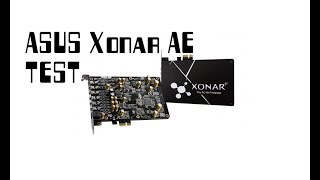 ASUS Xonar AE  Test Überzeugende MidRangeSoundkarte für Spieler [upl. by Elly942]