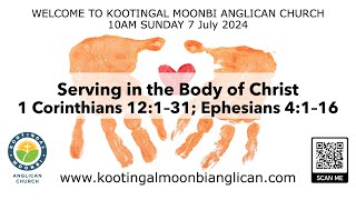 Kootingal Moonbi Anglican Church 7 July 2024 [upl. by Ebner]