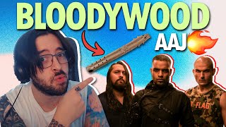 Bloodywood  Aaj Indian Folk Metal  REACTION  This is TOP NOTCH 🔥 [upl. by Neetsirhc]