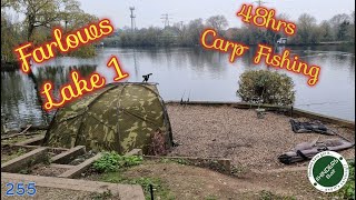 255 Farlows Lake 1 48hrs Carp Fishing [upl. by Evanne]