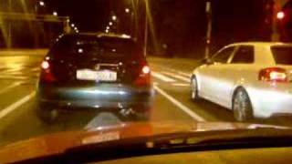 13  Honda Civic Type R K20A EP3 modded vs Audi S3 20 TFSI [upl. by Shinberg]