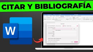 Cómo Citar en APA e Insertar una Bibliografía en Word  Fácil y Rápido [upl. by Sualohcin]