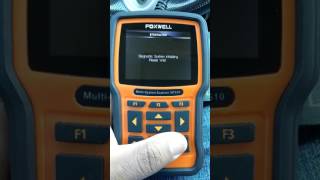 Throttle body reset with foxwell [upl. by Britni]