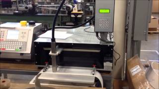 CIJ Inkjet printer with an XY traversing system [upl. by Lottie467]