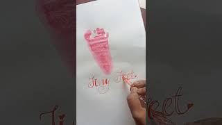 Mention your Baby names in comments calligraphy art love baby [upl. by Zwick500]