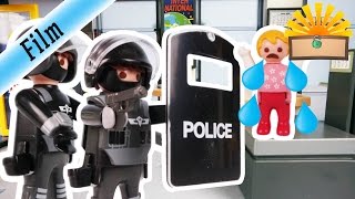 SEK EINSATZ BEFEREIT BABY  FAMILIE Bergmann 105  Playmobil Film deutsch Geschichte [upl. by Pegeen44]