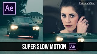 Twixtor Tutorial Create Super Slow Motion in After Effects [upl. by Constant]