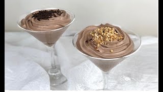 Mousse di Natale RICETTA SENZA COTTURA e SENZA UOVA  DESSERT FACILE E VELOCE [upl. by Osman]