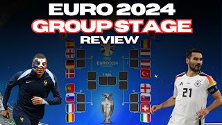 EURO 2024  Reviewing The Group Stage amp Upcoming Knockout Stage  Teams amp Players To Watch [upl. by Ecirum]