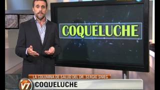 Visión 7 Salud sobre la tos convulsa o coqueluche [upl. by Cadmarr]