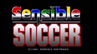 Sensible Soccer v11 199293 Amiga  Title Music ORIGINAL [upl. by Siraved913]