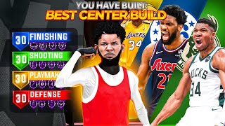 BEST CENTER BUILD IN NBA 2K24 BEST SHOOTING amp DEFENSIVE BIG MAN BUILD BEST BUILD 2K24 [upl. by Ok]