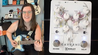 Keeley Caverns V2 Demo and Review on Guitar [upl. by Celia]