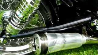 VS 1400 Intruder Custombike little soundfile [upl. by Fredela681]