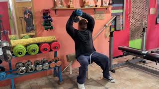 ©️ FULL BODY ADVACED WORKOUT TRINIDAD BODYBUILDER [upl. by Lenra]