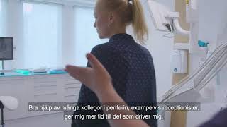 Tuula arbetar som tandsköterska på Aqua Dental [upl. by Eelaras]