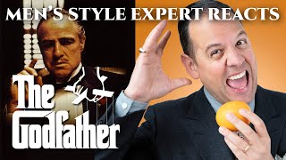 Mens Style Expert Reacts to quotThe Godfatherquot  Menswear Review of the Classic Coppola Film [upl. by Onihc]