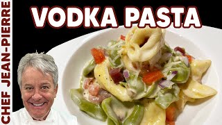 The Best Vodka Pasta Recipe  Chef JeanPierre [upl. by Annasiul]